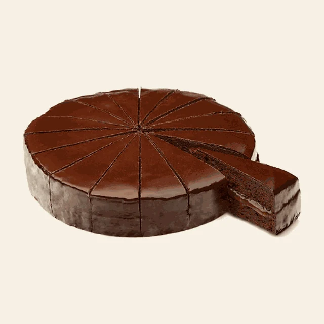 Tarta Sacher Precortada